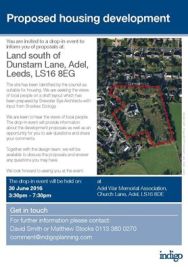 Proposed housing development